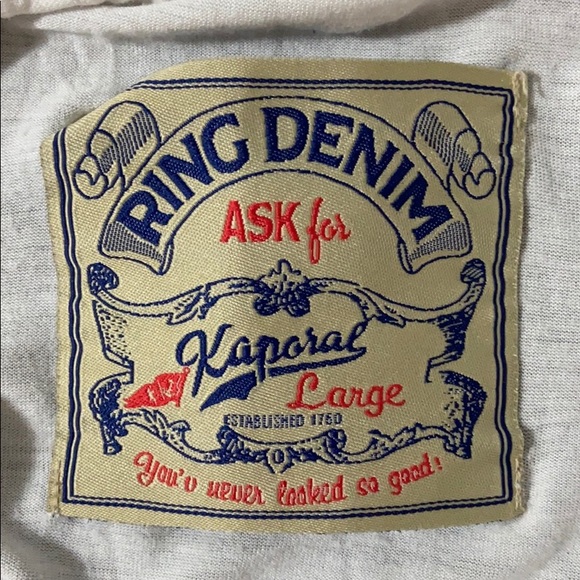 Kaporal Ring Denim Sailor Tanktop - Size L - Picture 3 of 8